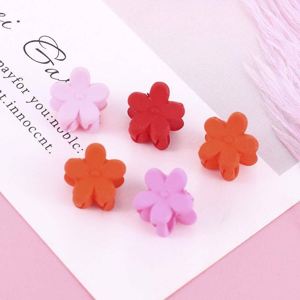 220 Pcs Candy Color Girls Hair Clips Rope Ponytail Holder Kids Hair Accessories
