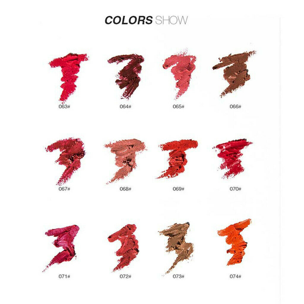 12 PCS /Lot Colors Matt Makeup Lipliner Waterproof Lasting+Eyeliner Pencil