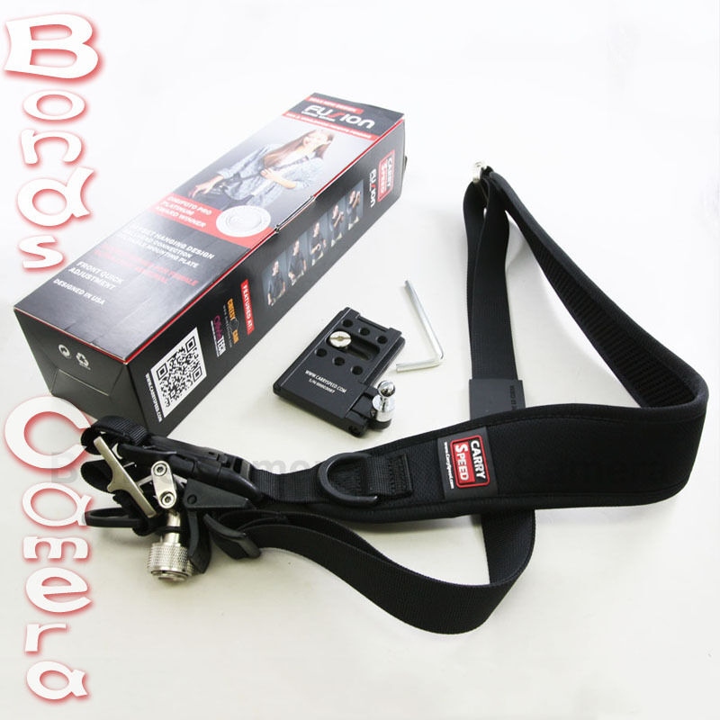 Carry Speed Fusion Sling Strap w F-1 foldable plate for DSLR Camera Canon Nikon
