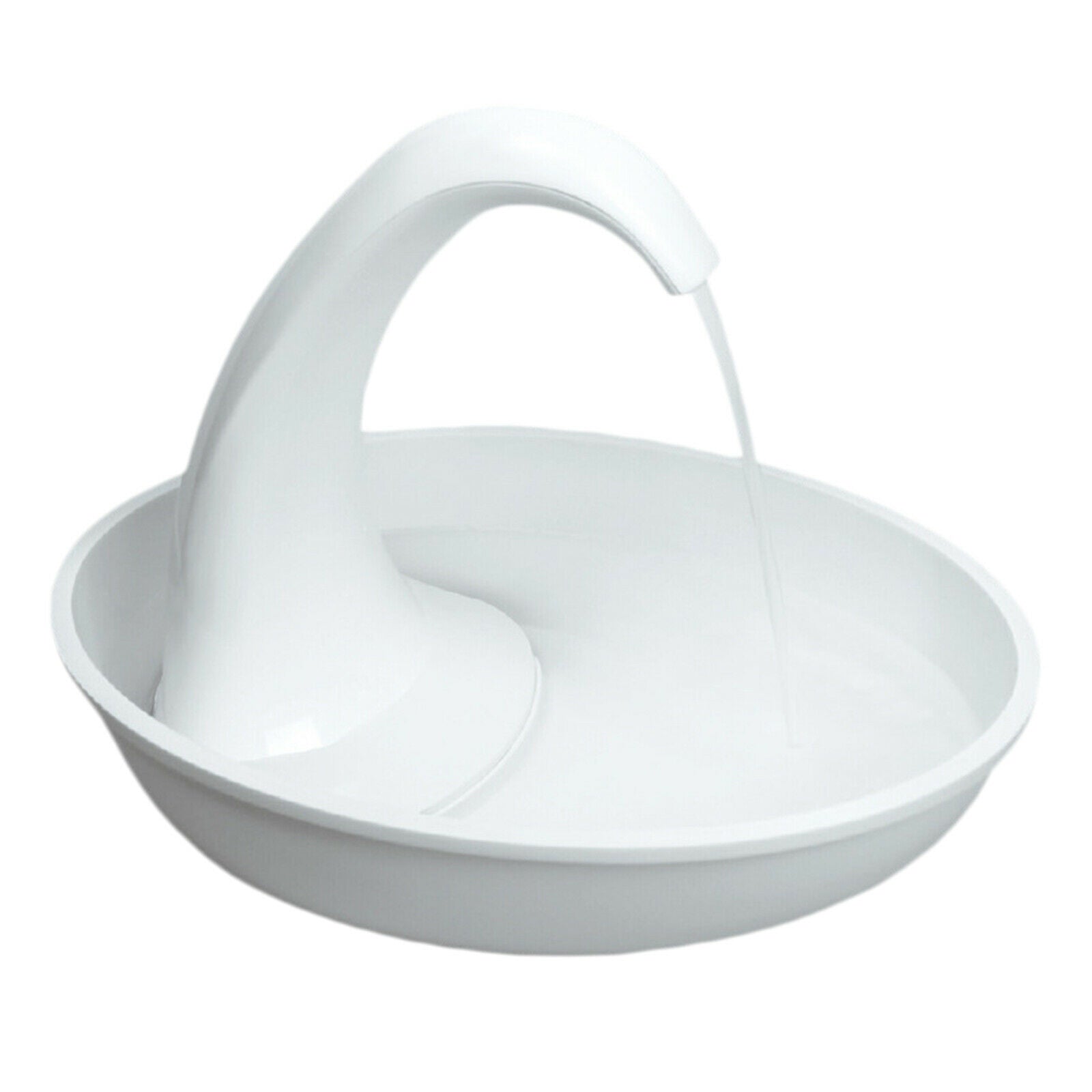 Electric Dog Fountain Water Dispenser Waterer Drinking Bowl Dish w/ Filter