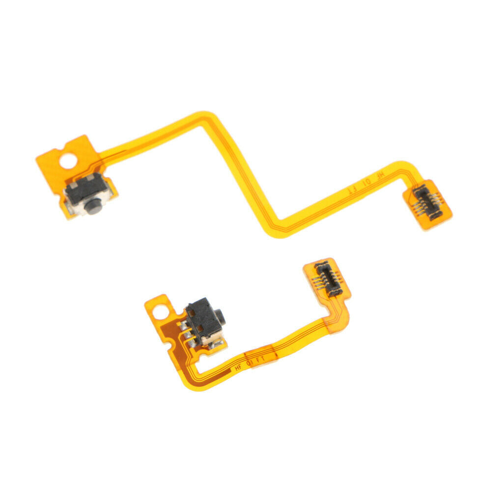 Left & Right Flex Cable with Shoulder   Button for   3DS Repair