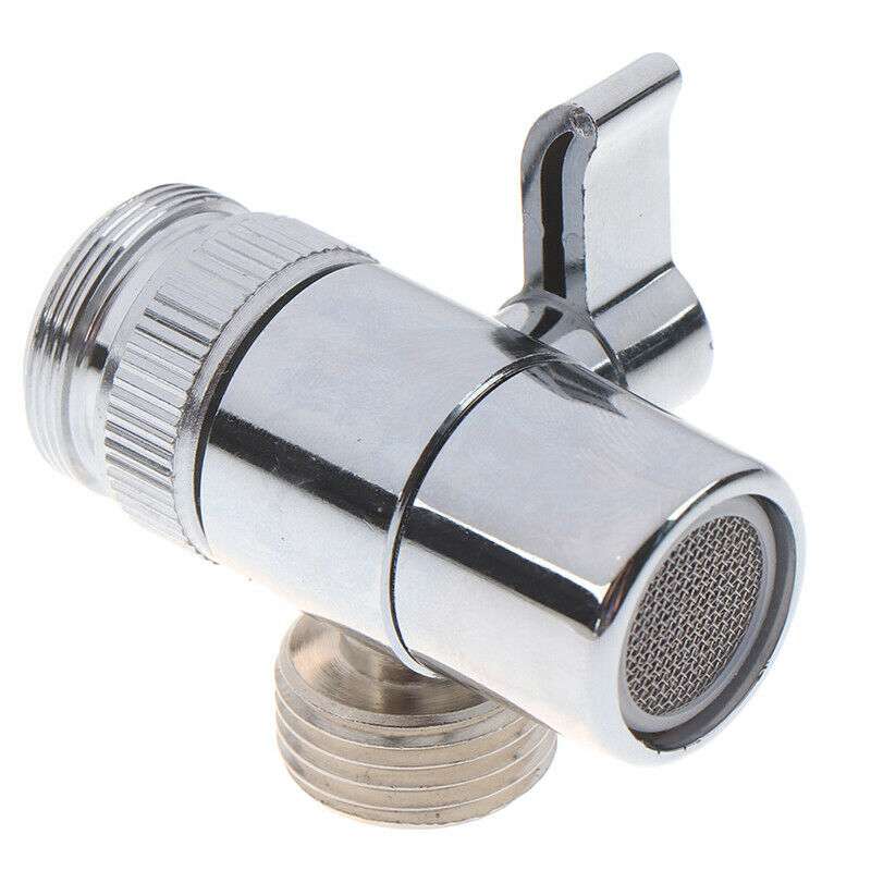 Home Kitchen Faucet Valve Diverter Sink Valve Water Tap Faucet Splitter AdaptBD