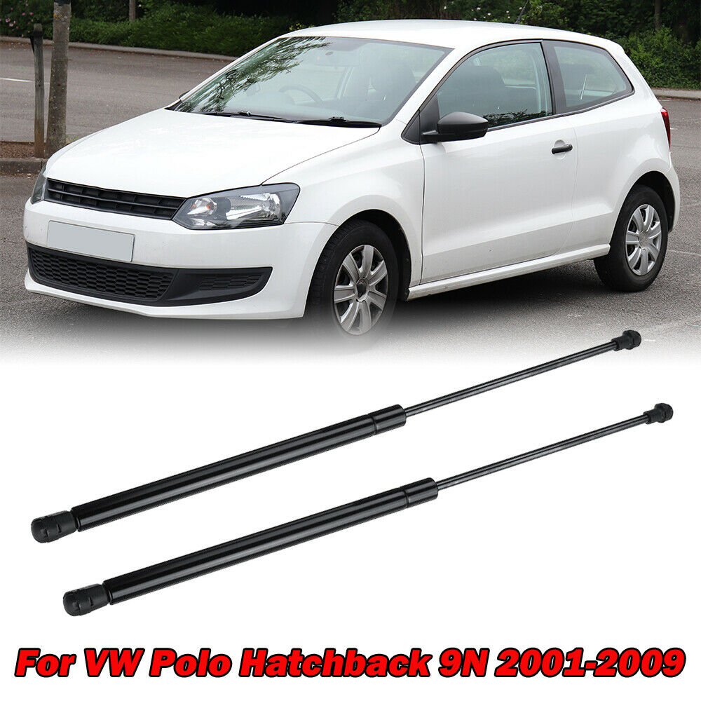 2Pc Rear Tailgate Lift Support Gas Shock Strut For VW Polo 9N 01-2009 6Q6827550C