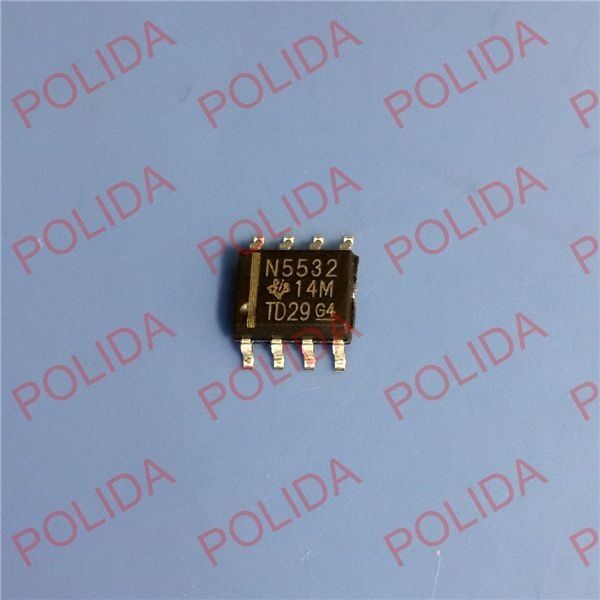 20PCS OP AMP IC TI SOP-8 NE5532DR NE5532D N5532