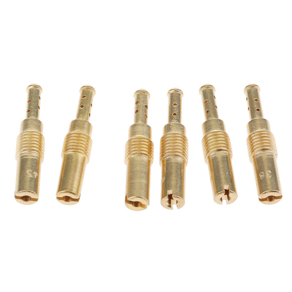 6x Carb Slow/Pilot Jet Kit For PWK  OKO CVK 32 35 38 40 42 45