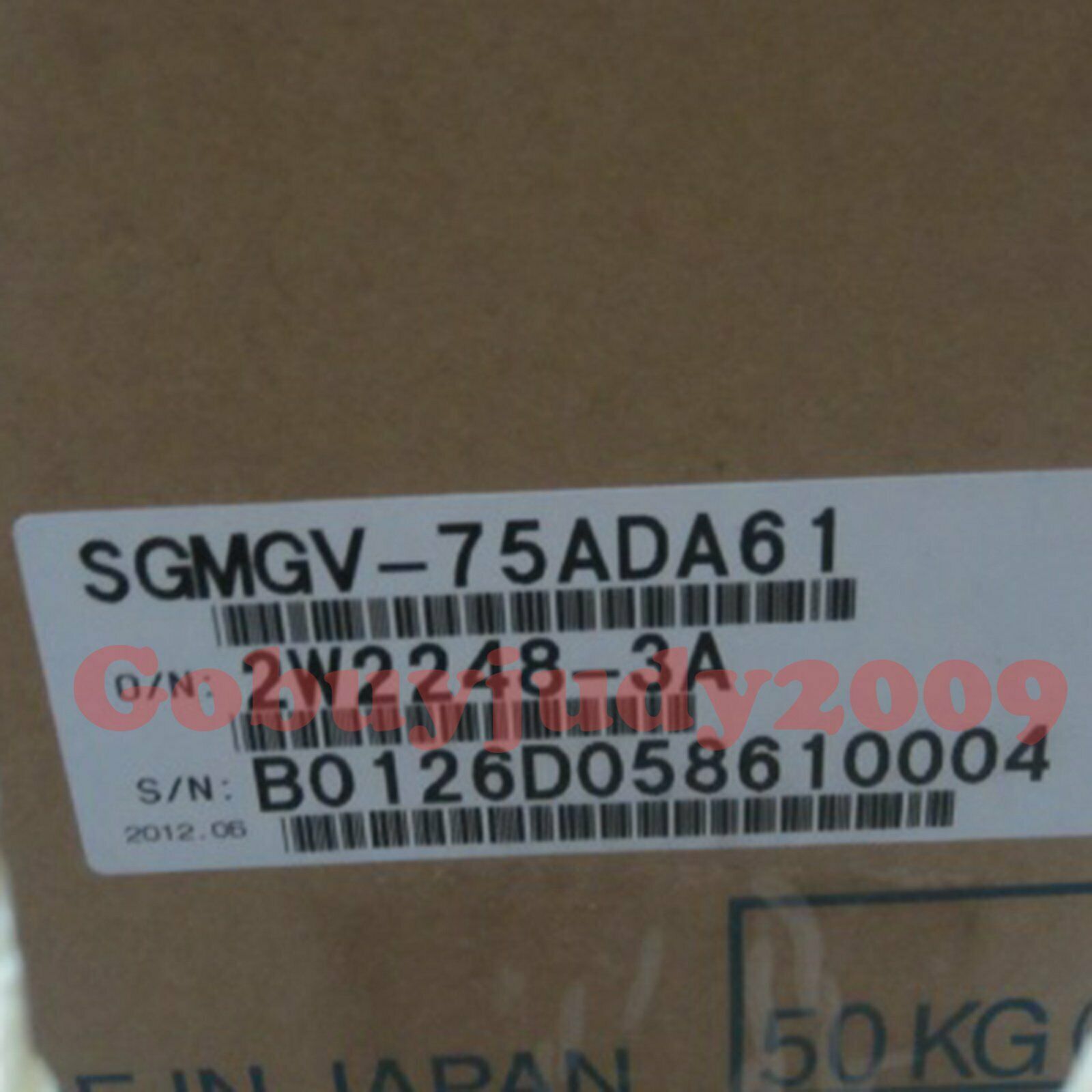 1PC brand New Yaskawa Servo Motor SGMGV-75ADA61 SGMGV75ADA61 One year warranty