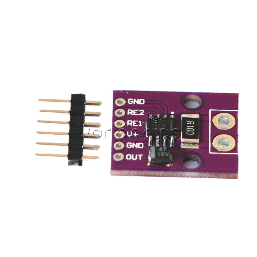 INA282 Bidirectional Wide Common-Mode Range Voltage Output Current Shunt Monitor