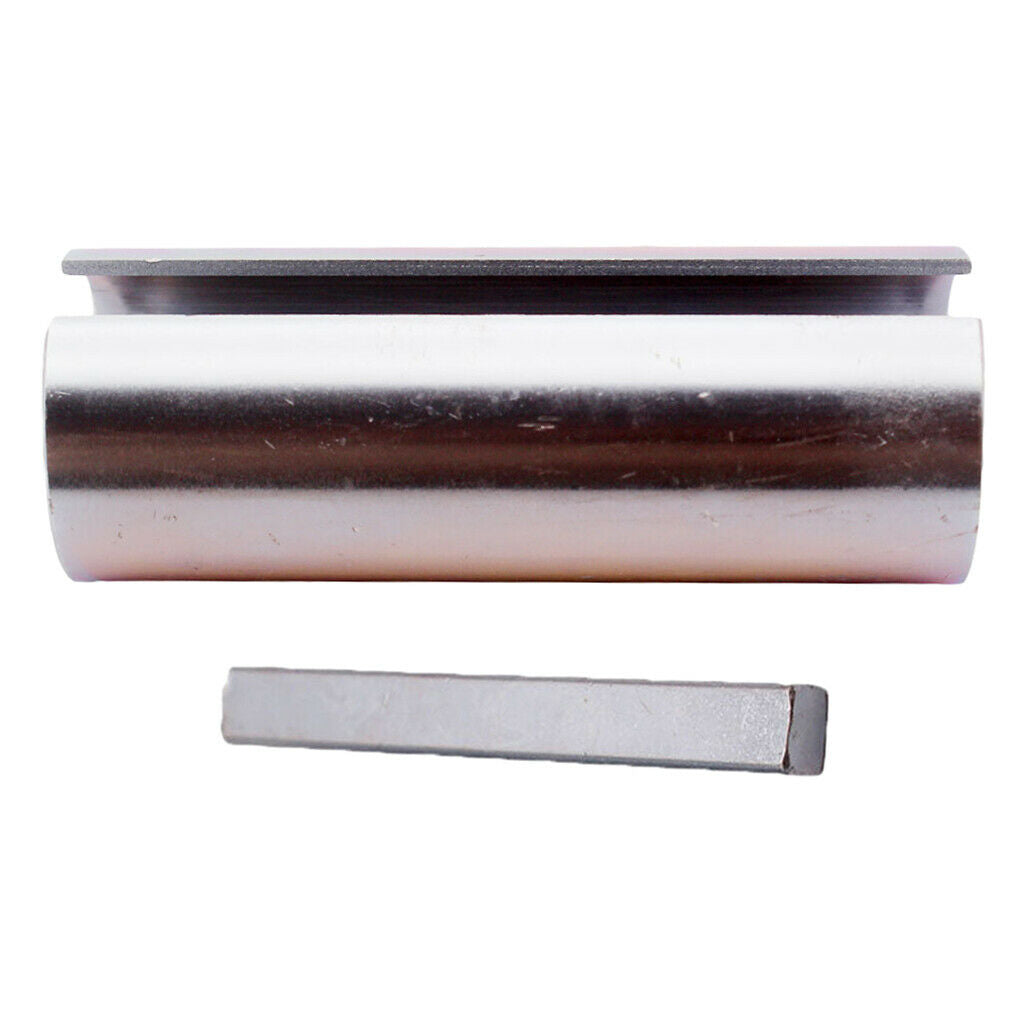 Stainless steel gas engine pulley crankshaft sleeve adapter + step button
