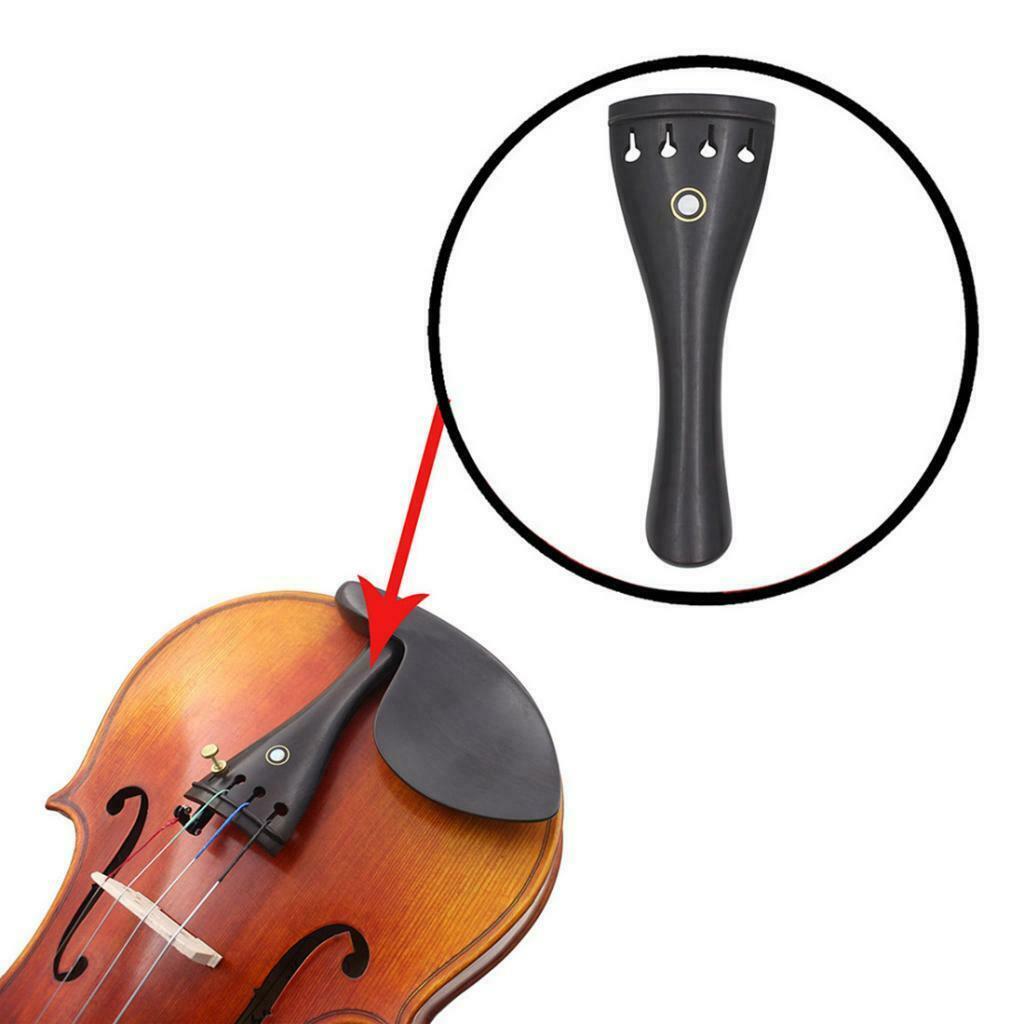 15x Violin Chinrest Tailpiece Bridge Fine Tuner 4/4 Violin Instrument Parts