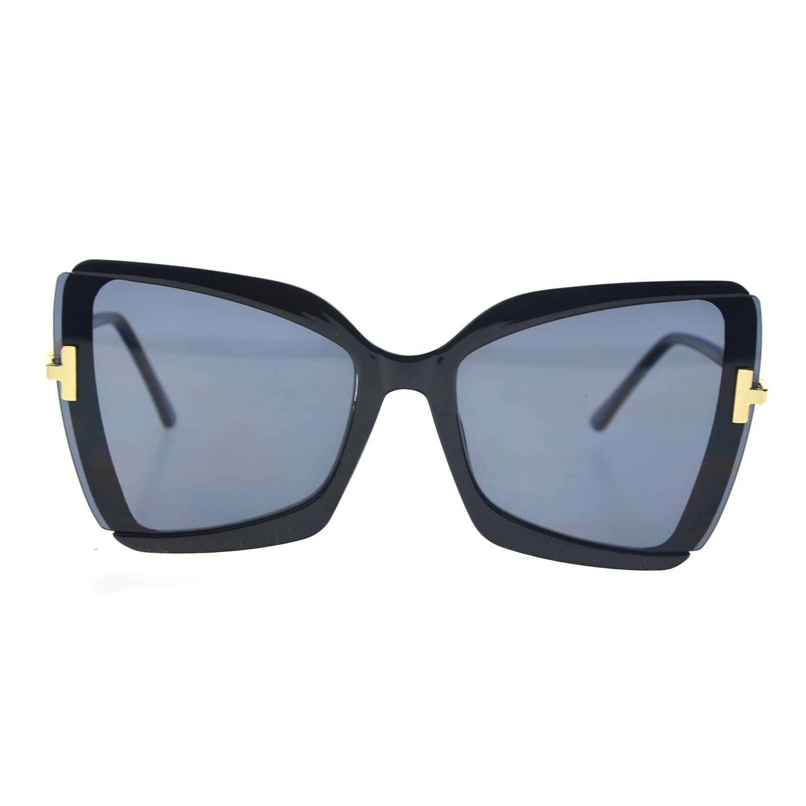 Fashion Oversized Women Square Sunglasses Ladies Retro Designer Cat Eye Glasses