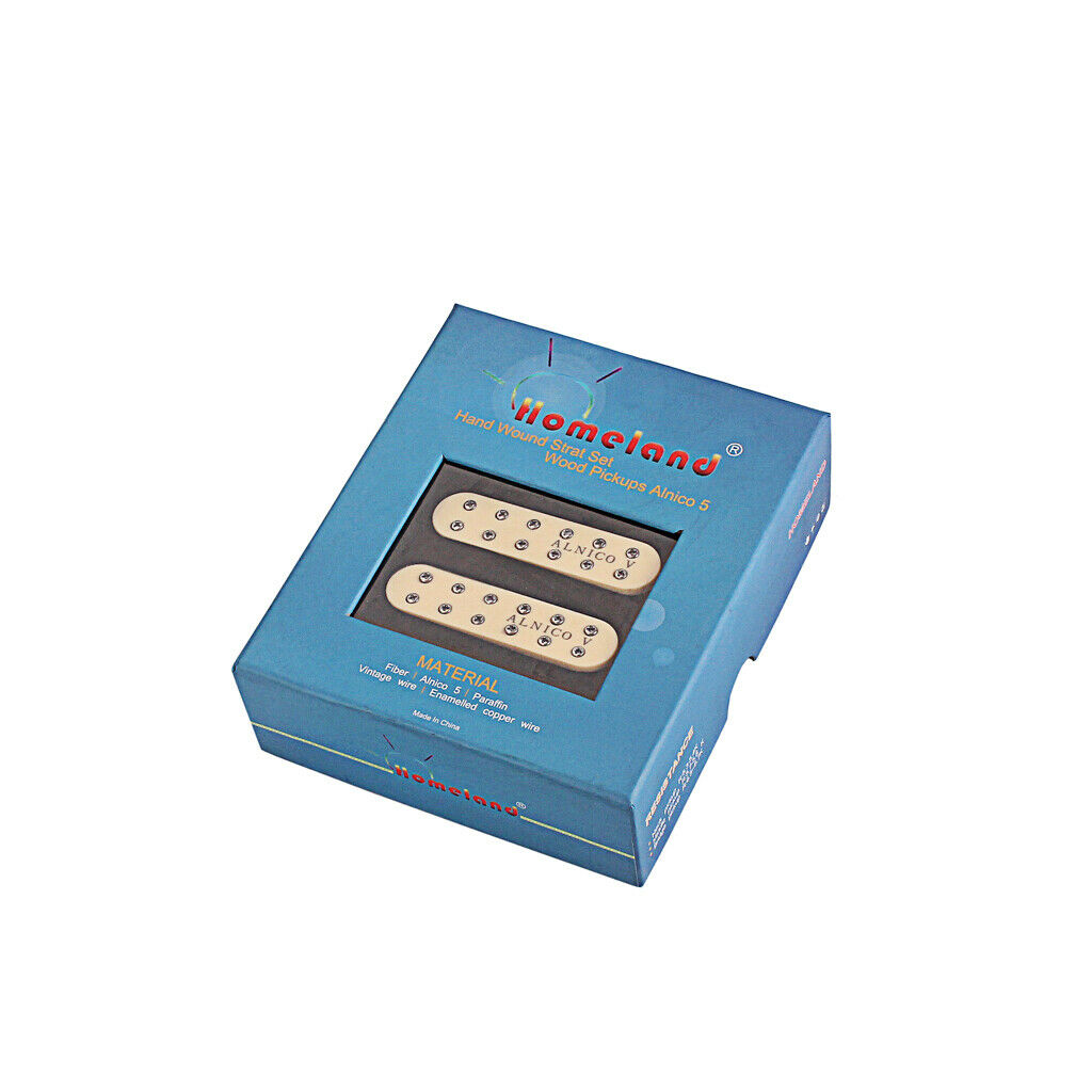 Alnico V Humbucker Pickup Neck/Middle/Bridge Set for ST Electric Accessories