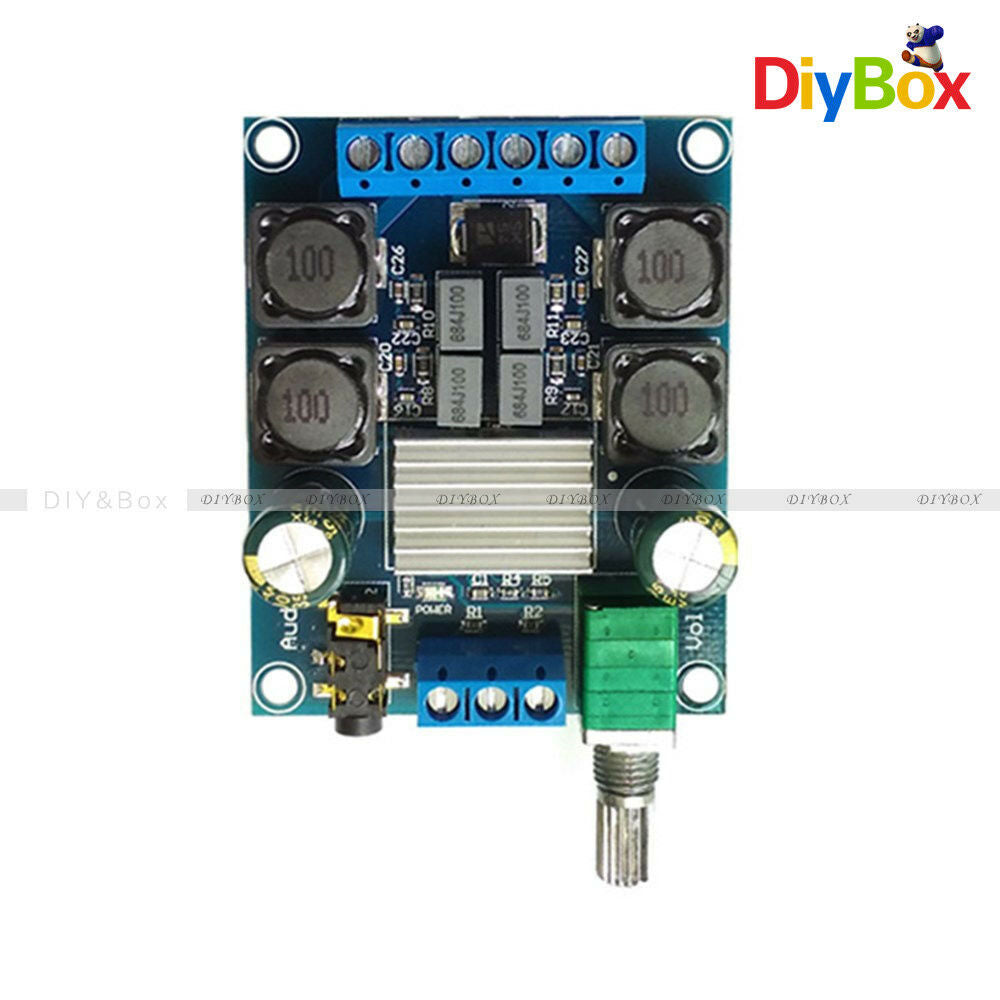 50Wx2 TPA3116 D2 Dual Channel DC4.5-27V Digital Power Amplifier Board Stereo