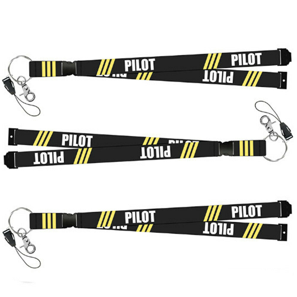 remove before flight fad pilot lanyards for key neck strap id card badge g.l8