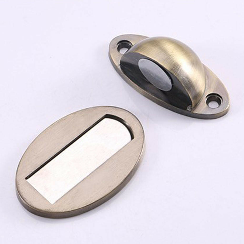 Magnetic Doorstop Doorstopper Door Stopper Catcher Holder Brushed Bronze