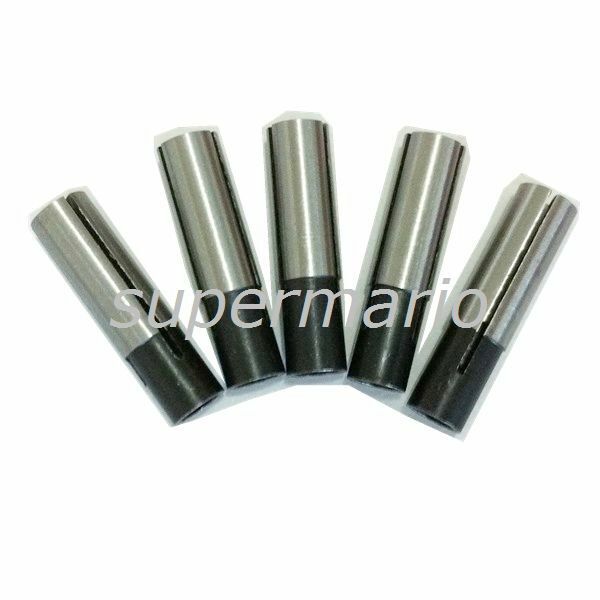 5pcs 1/4 to 1/8 Collet Adapter Shank Reducer Reducing Tool 6.35mm to 3.175mm