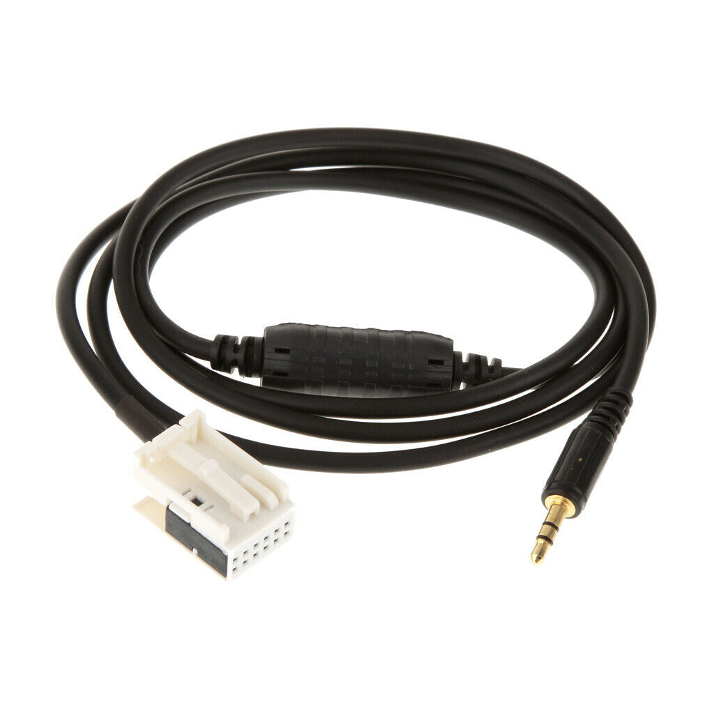 3.5mm AUX in Adapter Additional Cable for  Z4 E85 X3 E83 E39 E60 E61