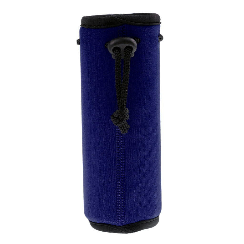 2x Durable Neoprene Insulated Sleeve Holder Bag for 500ml Water Bottle Cup