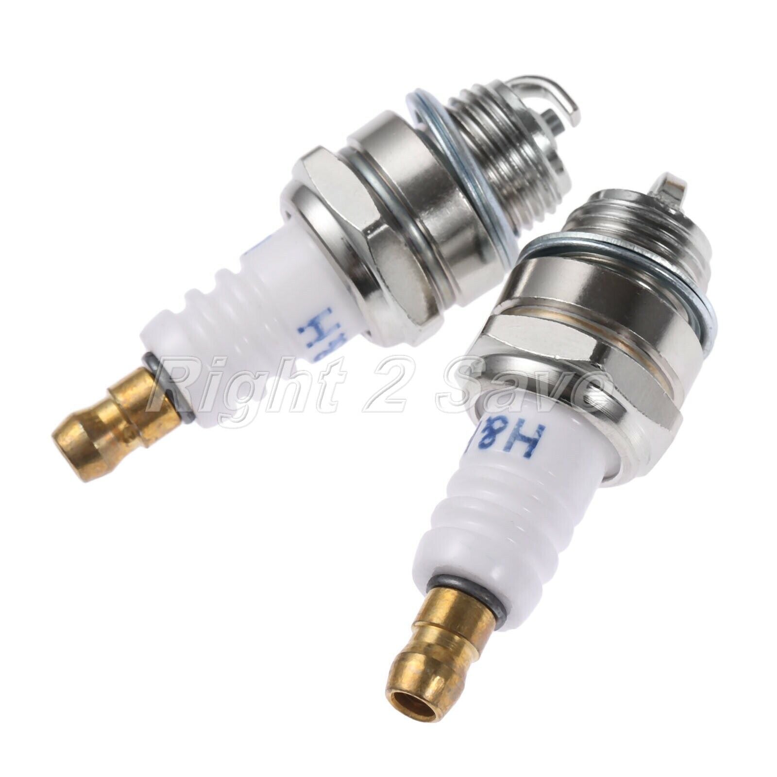 2 Stroke Brush Cutter Strimmer Chainsaw Parts Grass Trimmer L7T Spark Plugs 2PCS