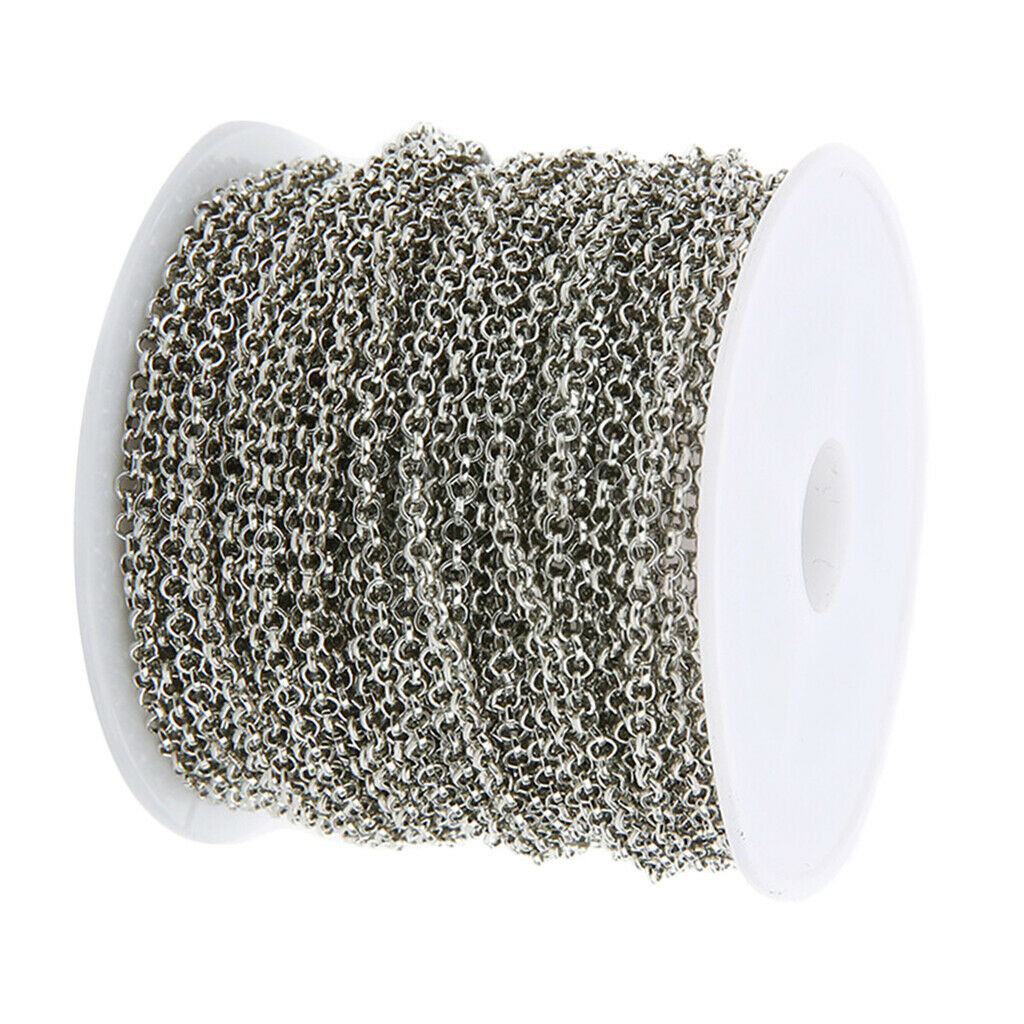 30yds Jewelry Making Necklace Bracelet Extender Chain