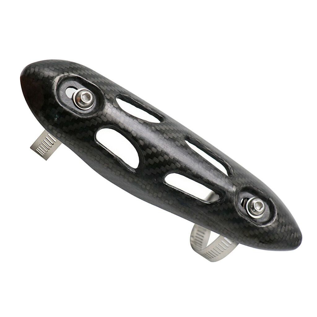 Motorcycle Exhaust Muffler Silencer Pipe Cover Heat Shield Protector for 33-57mm