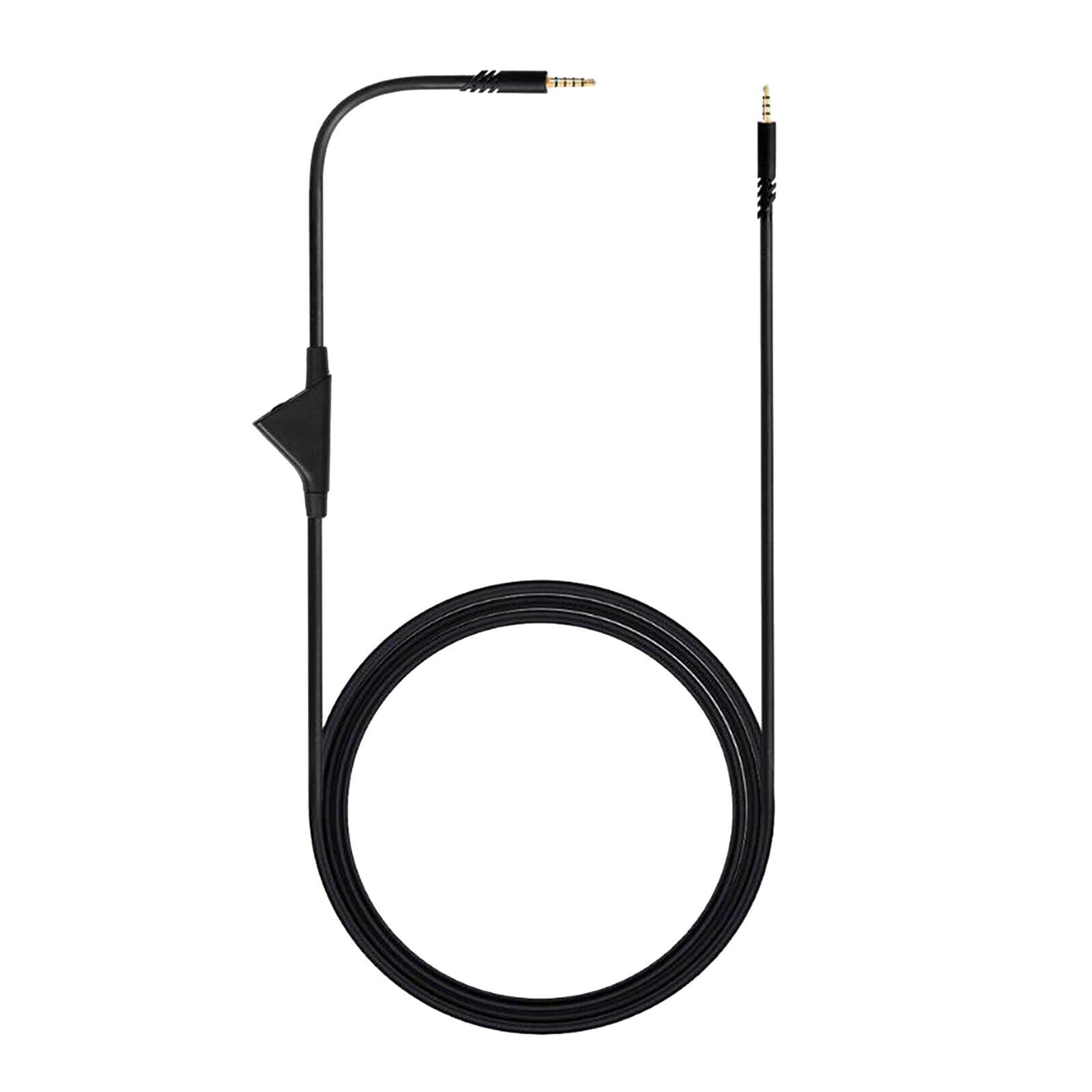 2m Audio Cord Cable Volume Control for Lo-gitech Astro A10 A40 Headset