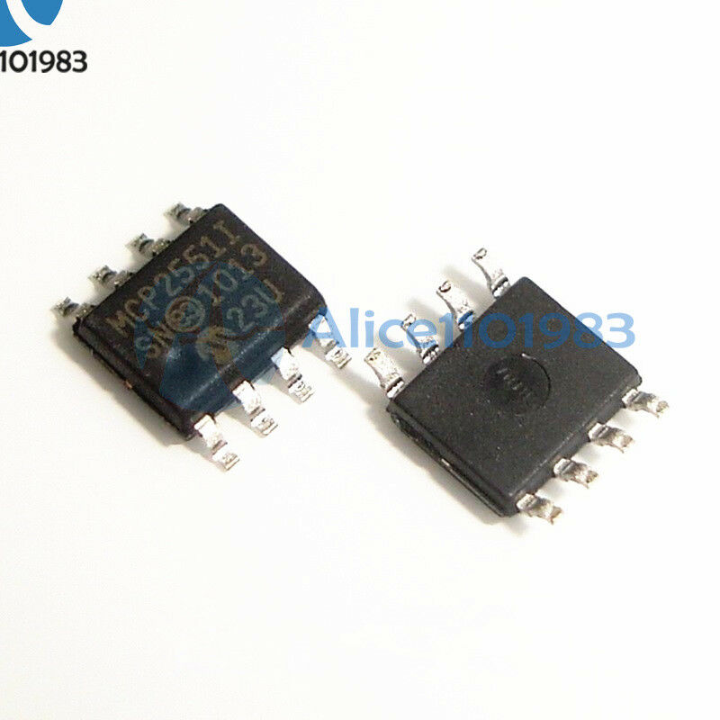 5PCS MCP2551 MCP2551-I/SN IC TRANSCEIVER CAN HI-SPD 8-SOIC