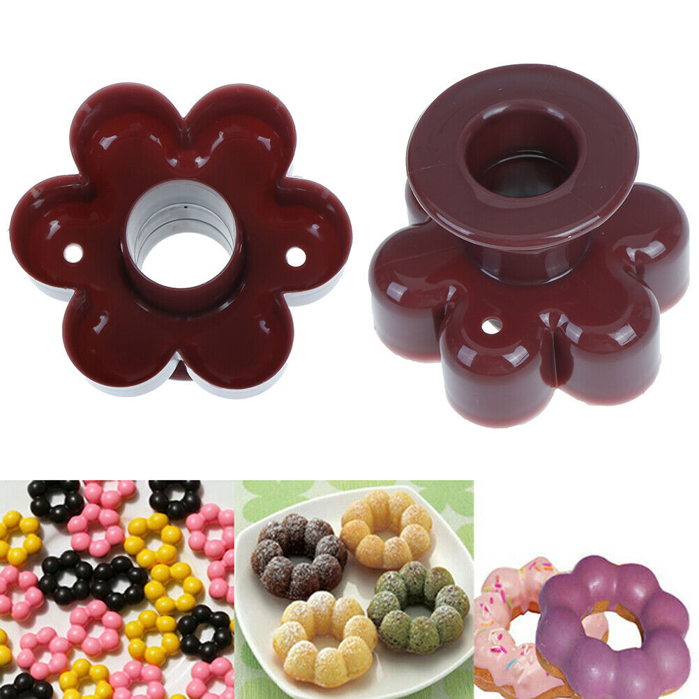 Flower Donut Mold DIY Dessert Tool Cookies Cutter Pastry Desserts Cake Mo.l8