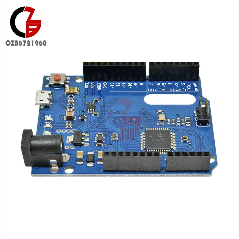 Leonardo R3 ATmega32U4 Micro USB Compatible to Arduino Leonardo R3 without Cable