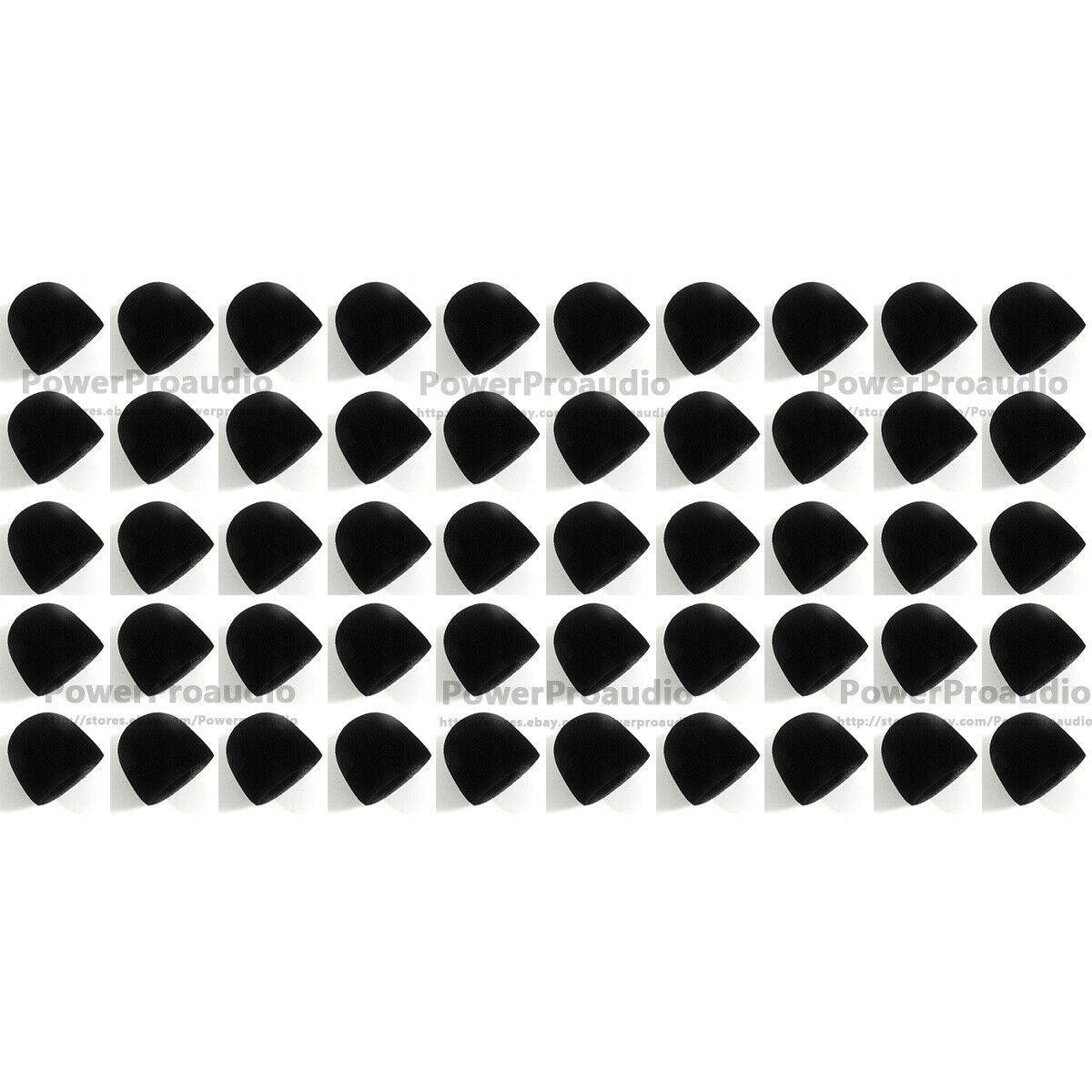 50pcs Sponage (inner) Foam fits for Handheld Shure BETA58 PG58 SM58 SLX24