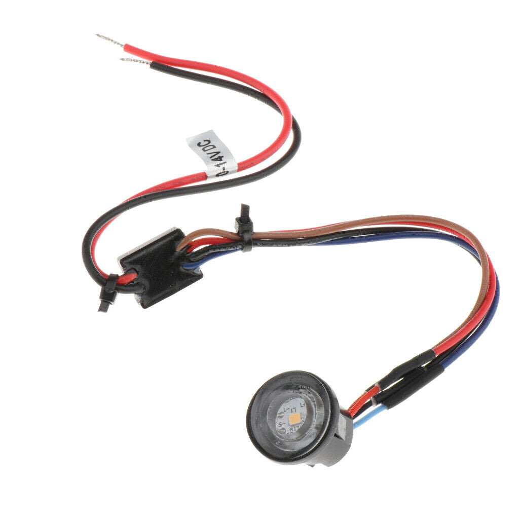 Turn ON/OFF Switch LED Light RV Truck DC 12v Push Button Latching