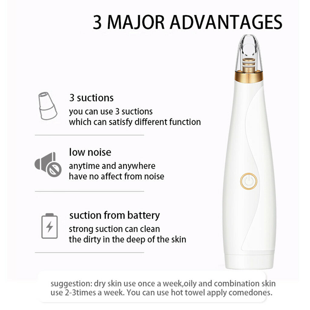Blackhead Acne Comedo Blemish Remover Face Tightening Pore Cleansing Device