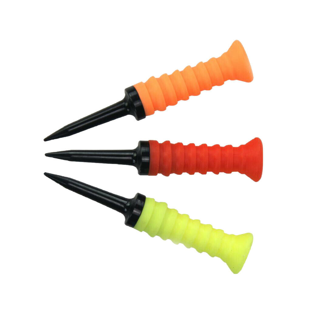 2X 3PCS Golf Club Tees Golf Practice Equipment Golf Club Tee Random Colors