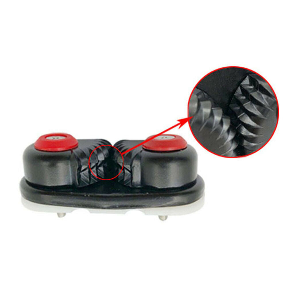 2 Boat Marine Boat Nock Clamp Sheet Clamp Cam Cleat Clamp for 15mm ropes