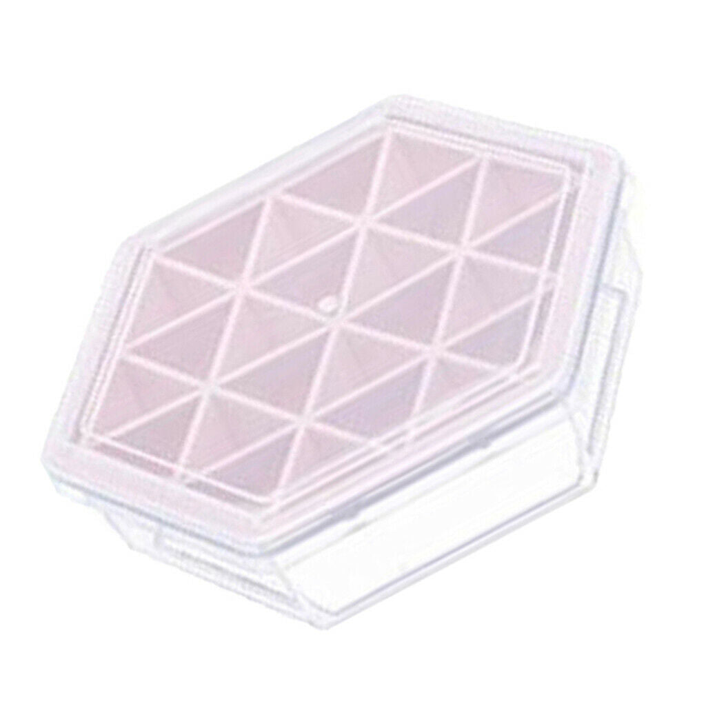 Household  Ice Cube Tray Mold with Removable  Lid Ice Storage Box Pink