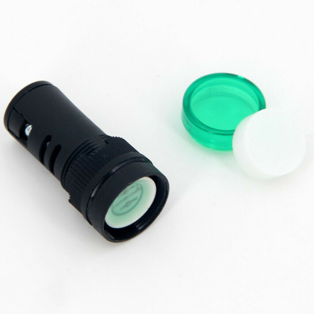Energy Saving LED Indicator Light Green for Electricity Equipments Textile