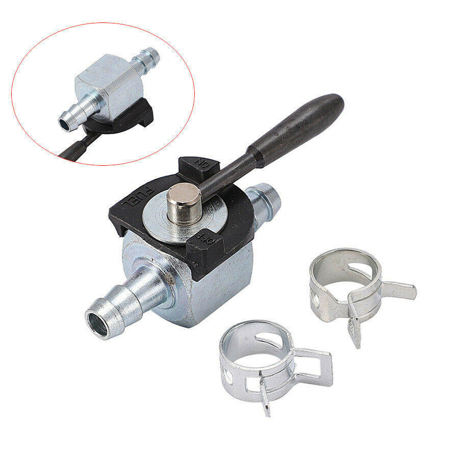1pc Heavy Duty New Fuel Shut Off Valve Replacement #48568 For 1/4" Fuel Line
