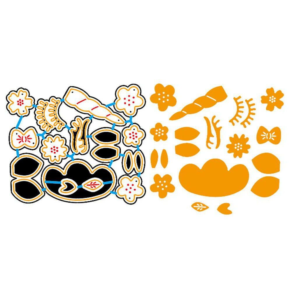 Lovely Metal Cutting Dies DIY Scrapbooking Photo Album Decor Emb.l8