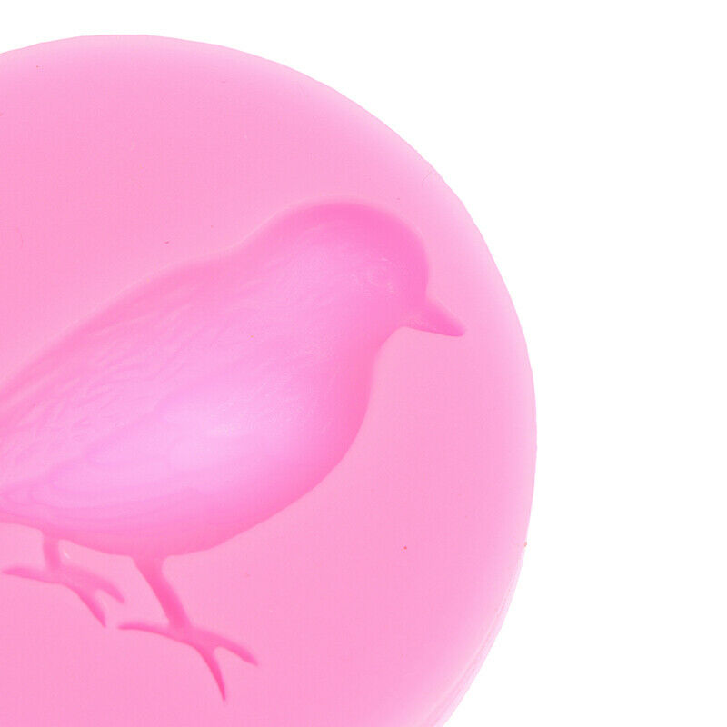 DIY Bird Silicone Mold Cake Decorating Tools Chocolate Dessert Decorators.l8