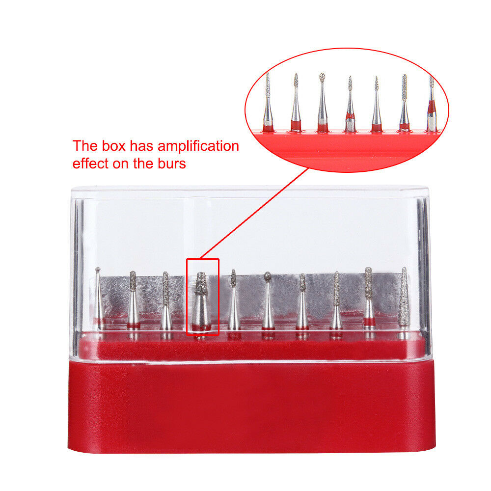 100Kits Dental Diamond Burs Set FG-106 Children Kiddies Kit 10pcs/Kit AZDENT