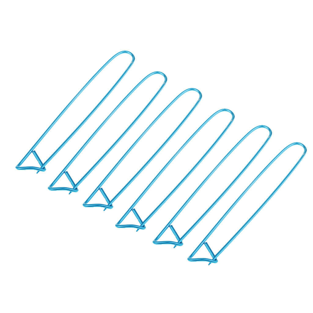 24Pcs Stitch Holders Pins Knit Knitting Needles Crochet Hooks Assorted Sizes