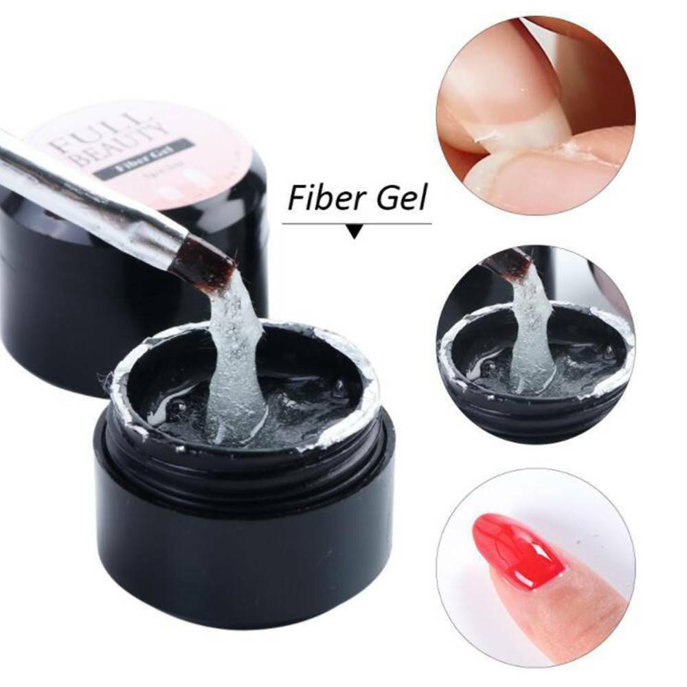 Manicure Nail Extension Gels Repair Broken Nails Poly Builder Fiber Extension UK