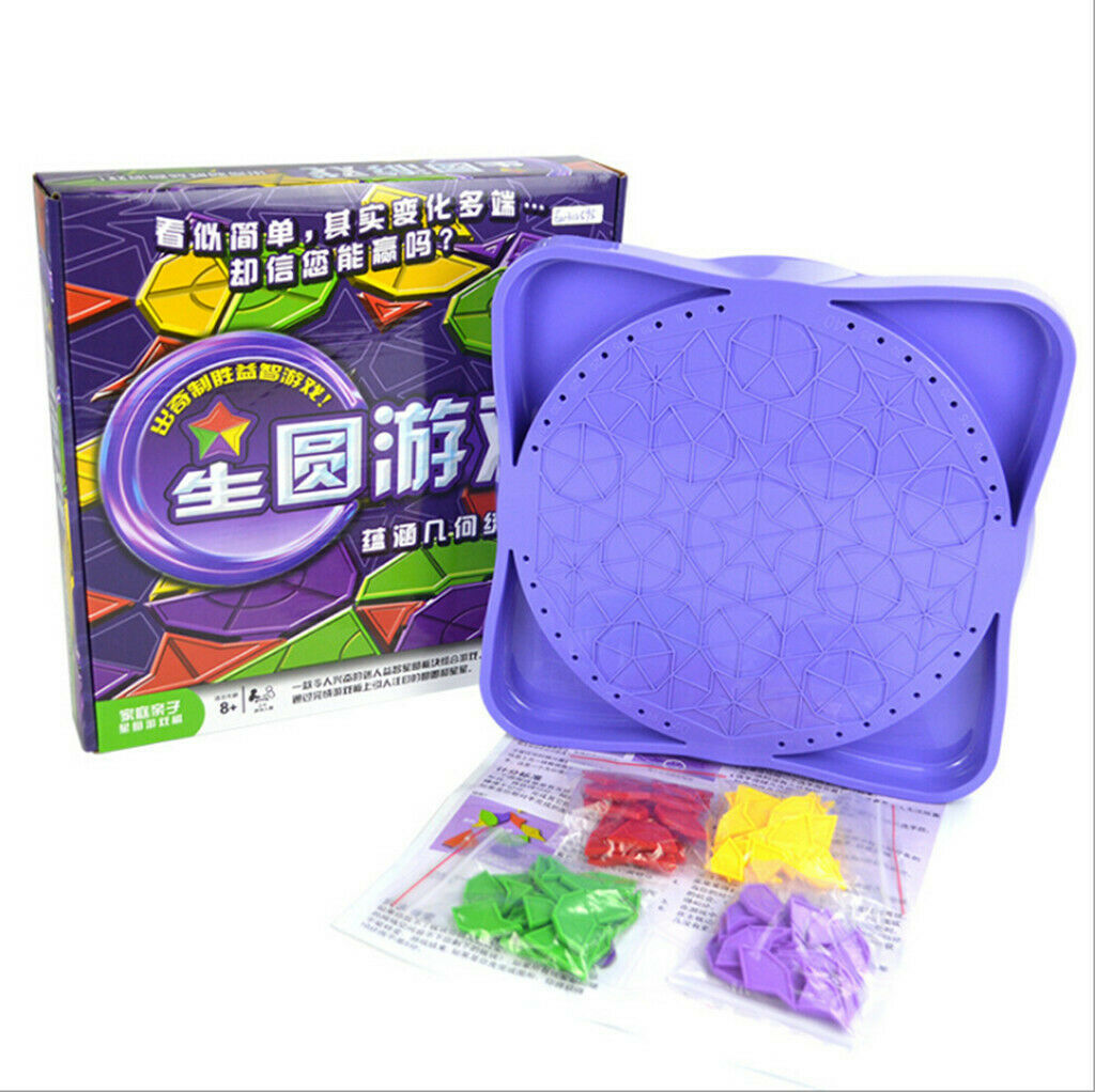 Cir-Kis Board Game Family Travel Picnic Strategy Game Circles And Stars Game