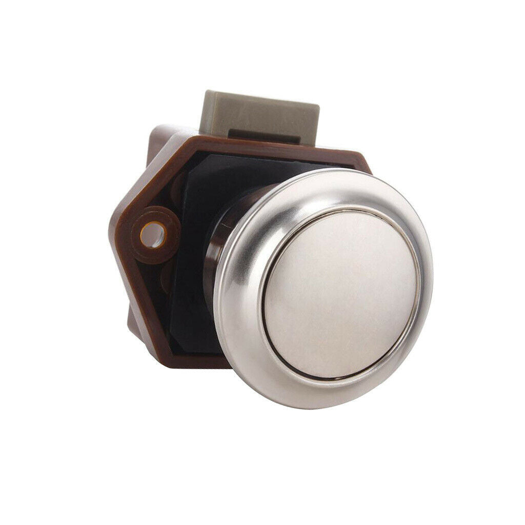 Cabinet Push Button Cam Motorhome Lock Furniture Lock Set B