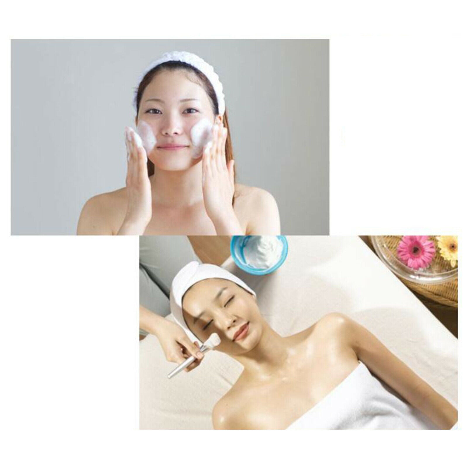 30 Pieces 30 Pcs Disposable Headbands Stretch Soft Skin Care for Women