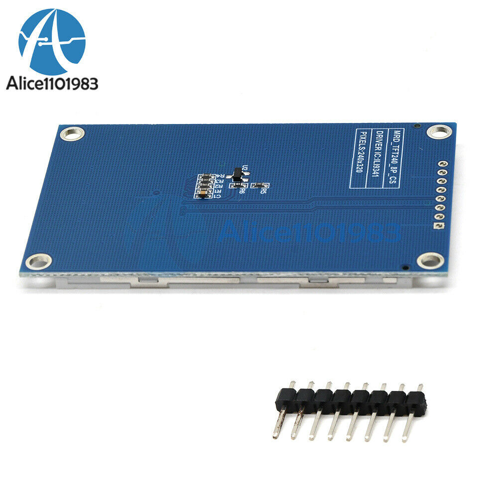 2.4 inch TFT LCD Color Screen SPI Serial Port module ILI9341 Driver 240X320