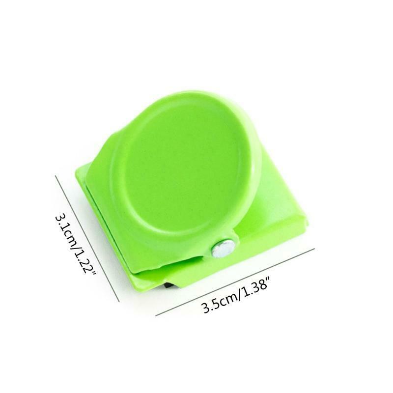 Colorful Magnetic Memo Note Paper Clamp Randomly Color Ideal for Classroom Home