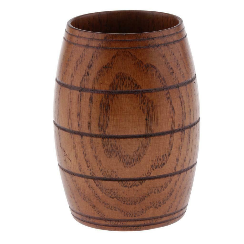Wooden Coffee Mug Milk Cup Handmade Gift Office Home Office Drinking 175ml
