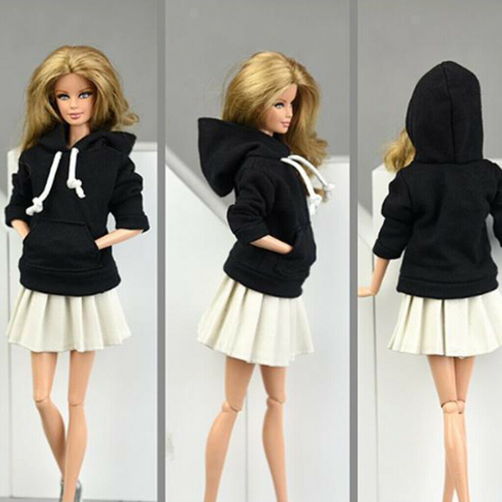 Fashionable BJD Hoodie and Short Pants for 1/6 BB Licca/Momoko/Azone Accs