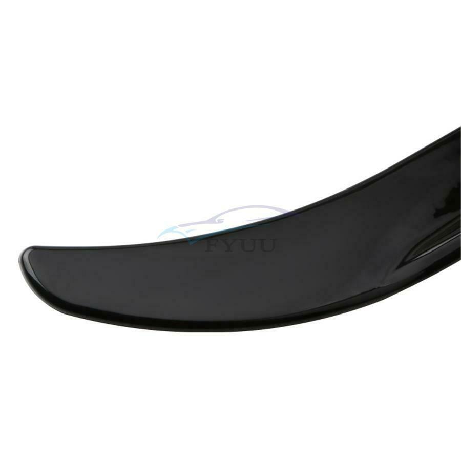 2PCS Glossy Black Car Bumper Spoiler Rear Lip Corner Diffuser Body Side Skirt