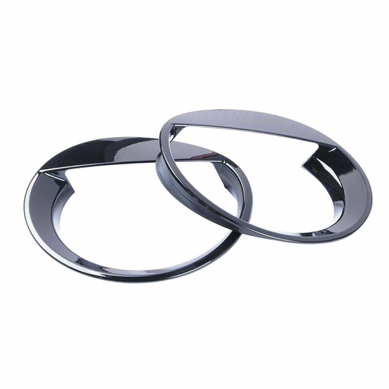 2X Chrome Bezels Front Light Headlight Trim Cover Casing for Jeep Patriot 11-17
